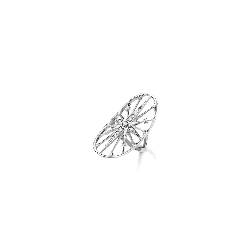 Sterling Silver Royalty Star Ring