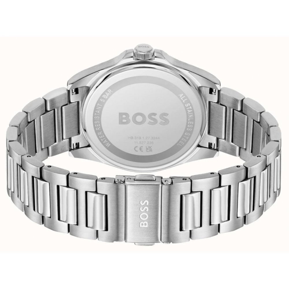 Strike, Light Blue Dial, Gents Stainless Steel Watch