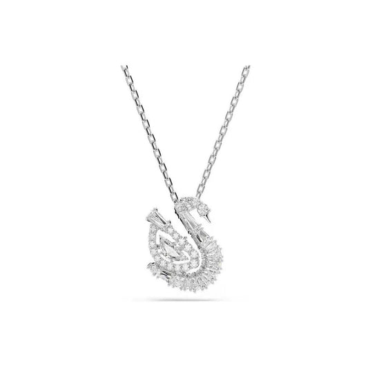Swan pendant Mixed cuts, Swan, White