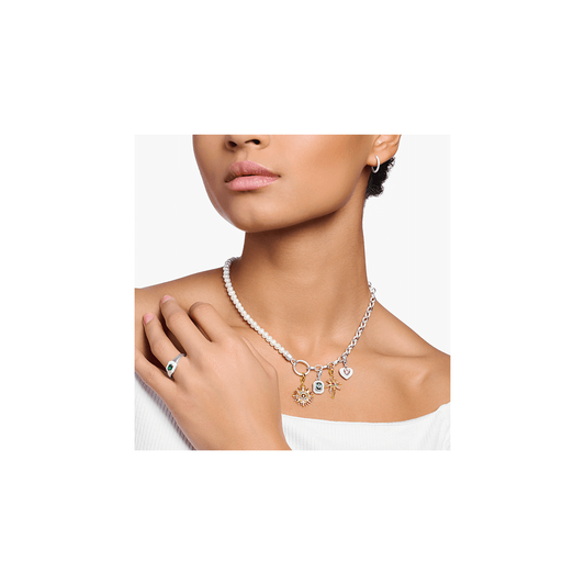 THOMAS SABO PINK HEART CHARM