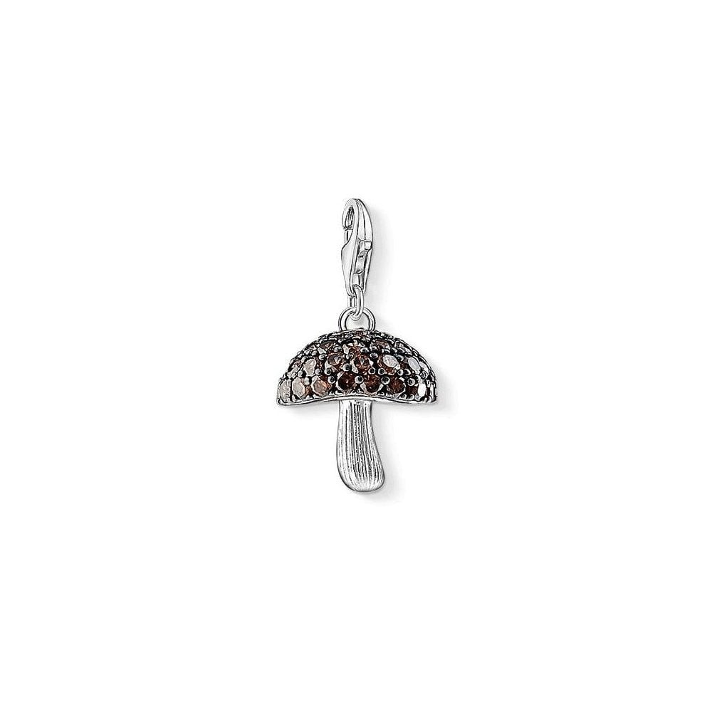 THOMAS SABO STONE SET MUSHROOM CHARM