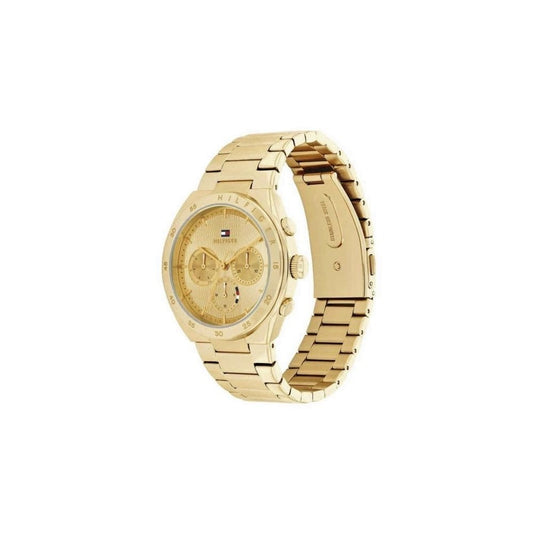 TOMMY HILFIGER GOLD LADIES CHRONOGRAPH WATCH