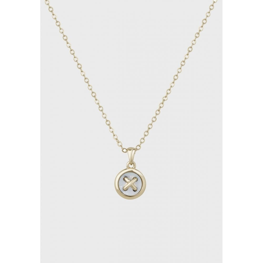 Ted Baker Blenra Mother Of Pearl Button Pendant