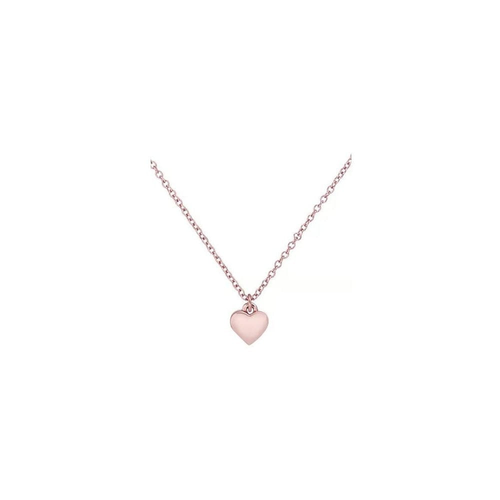 Ted Baker Rose Gold Hara Tiny Heart Pendant with Chain