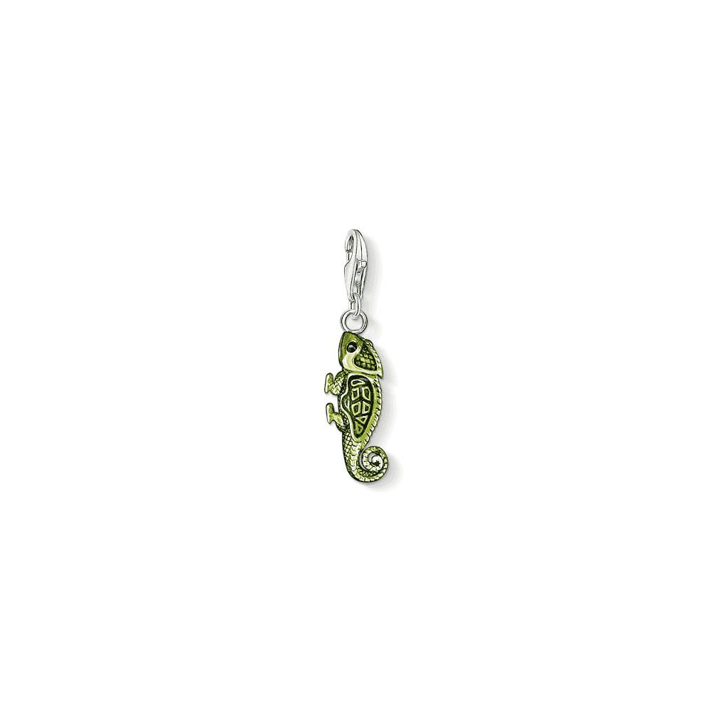 Thomas Sabo Green Chameleon Charm