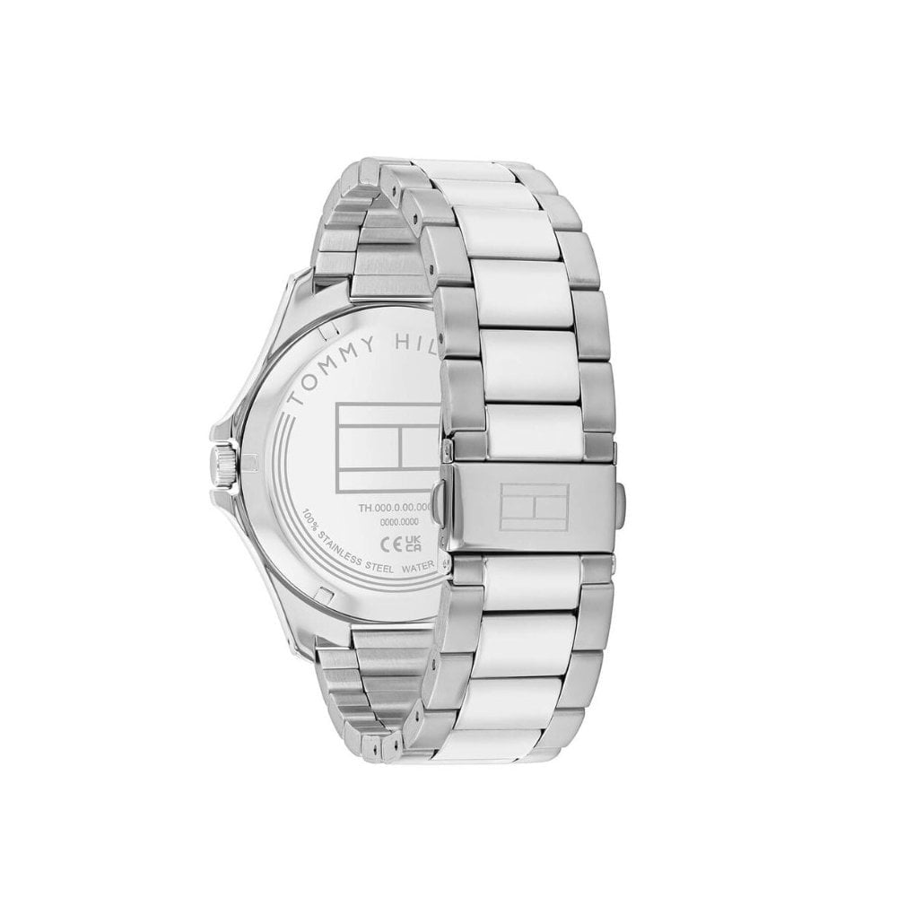 Tommy Hilfiger 43mm Green Dial Stainless Steel Bracelet Watch