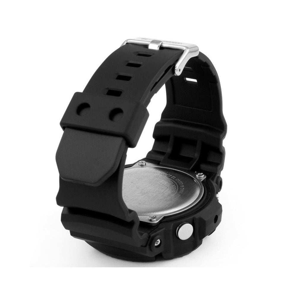 WAVE CEPTOR G-SHOCK DIGITAL WATCH WITH BLACK RESIN STRAP