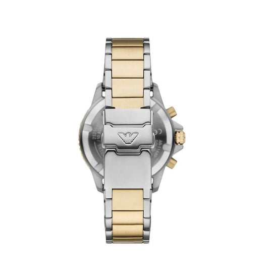World Explorer Gents Solar Two-Toned Stainless Steel Watch