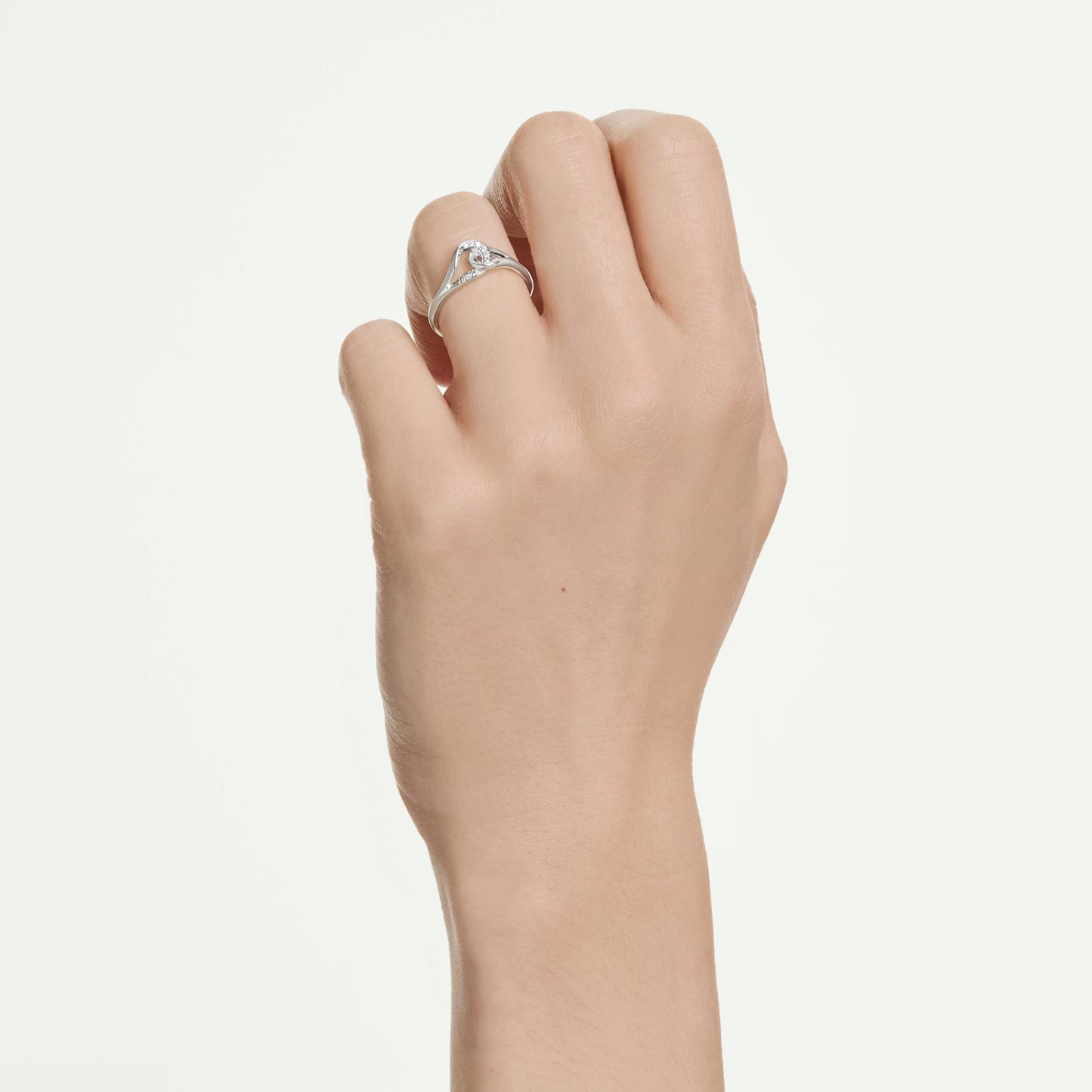 Classica Interlocking Swarovski Ring