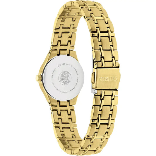 Citizen Silhouette Eco-Drive Ladies Gold Stainless Steel Watch