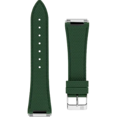 Frederique Constant Highlife Automatic COSC Gents Stainless Steel Watch with Green Interchangable Silicone Strap