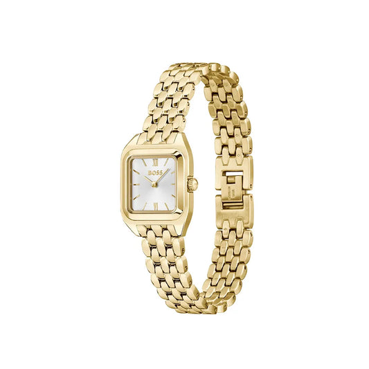 BOSS LADIES GOLD STAINLESS STEEL WATCH