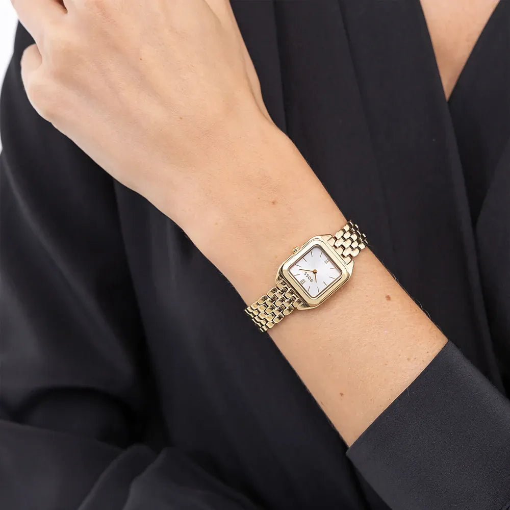 BOSS LADIES GOLD STAINLESS STEEL WATCH