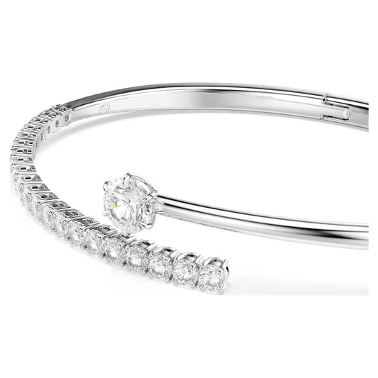 Matrix Round Cut Swarovski Bangle