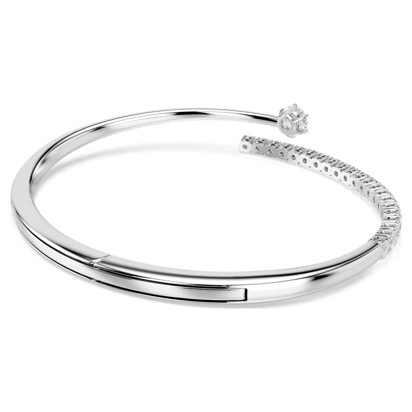 Matrix Round Cut Swarovski Bangle