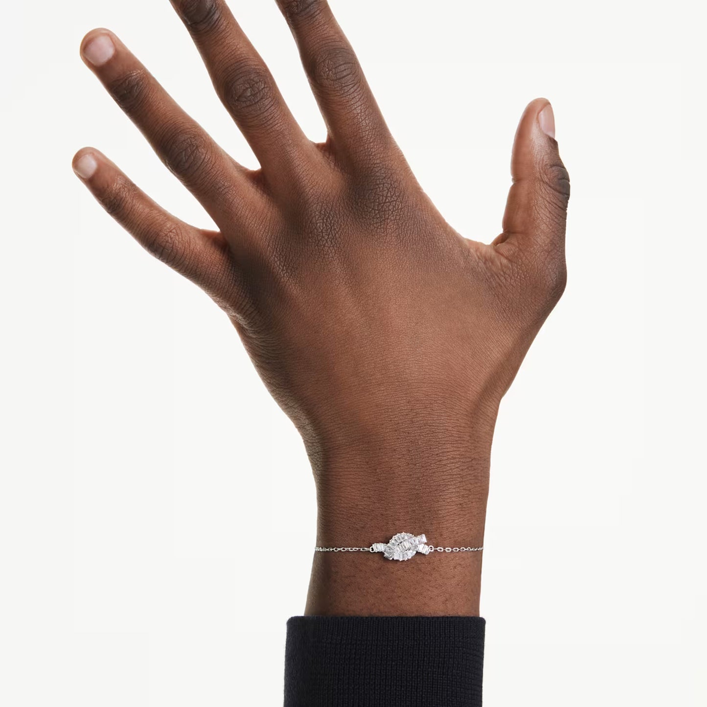SWAROVSKI MATRIX BAGUETTE CUT KNOT BRACELET