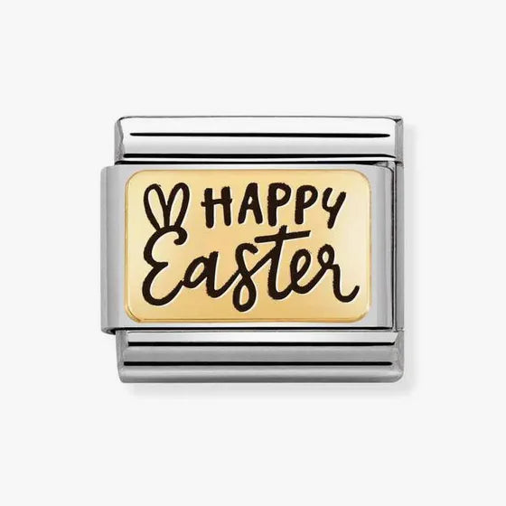 Nomination Classic Gold Happy Easter Charm