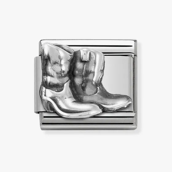 Nomination Classic Silver Boots Charm