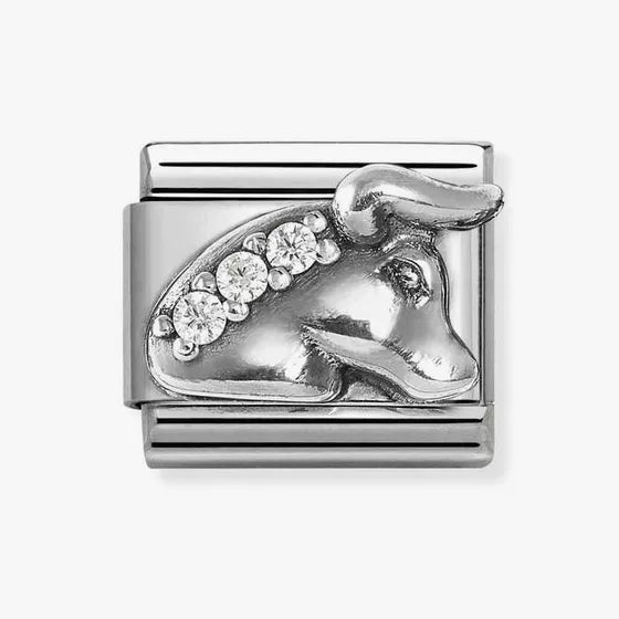 Nomination Classic Silver Taurus Charm