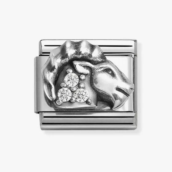 Nomination Classic Silver Capricorn Charm
