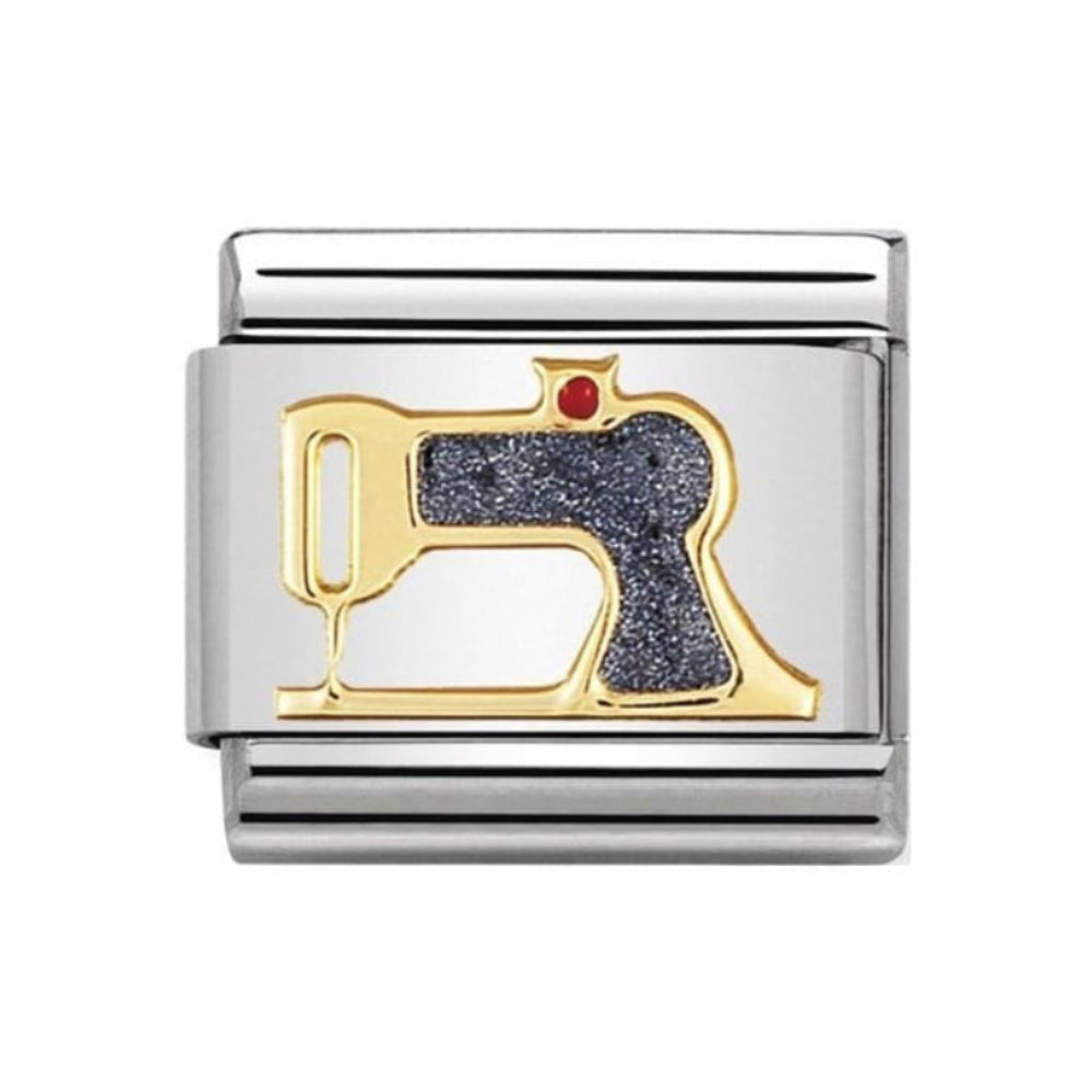 COMPOSABLE CLASSIC LINK SEWING MACHINE IN GOLD