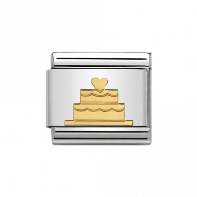 Nomination Composable Classic Link Tiered Cake Gold