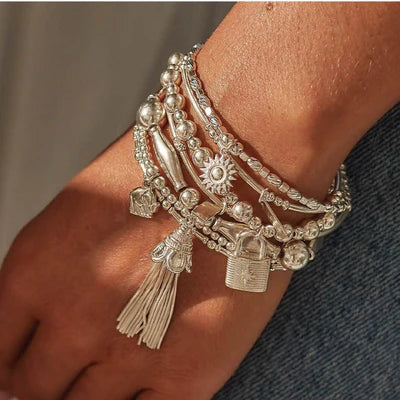 GOLD CUTE CHARM ELEPHANT CHLOBO BRACELET