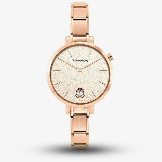 NOMINATION ROSE GLITTER WATCH