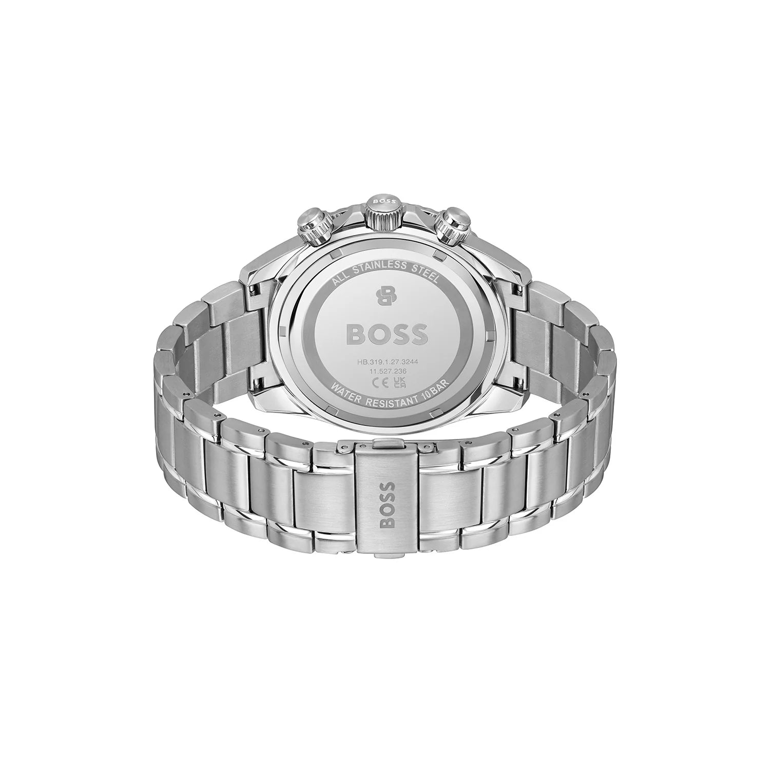 BOSS SEALINER BLUE CHRONO GENTS STAINLESS STEEL WATCH
