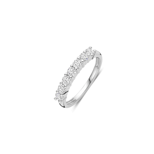 TISENTO 7 STONE CZ RING
