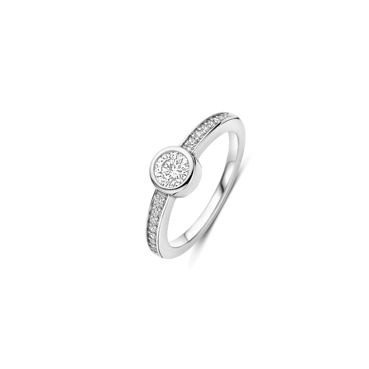 TISENTO CZ SOLITAIRE RING