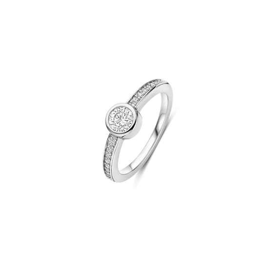 TISENTO CZ SOLITAIRE RING