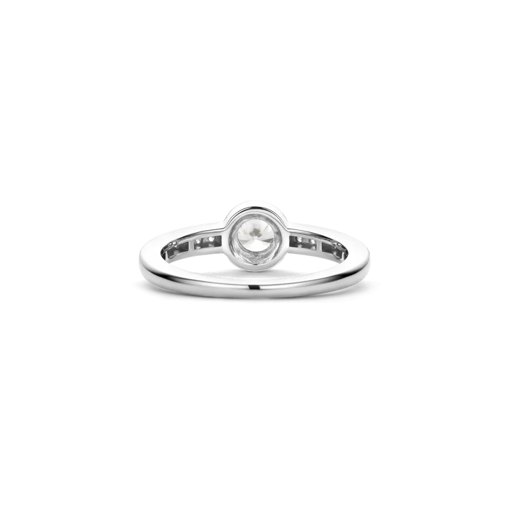 TISENTO CZ SOLITAIRE RING