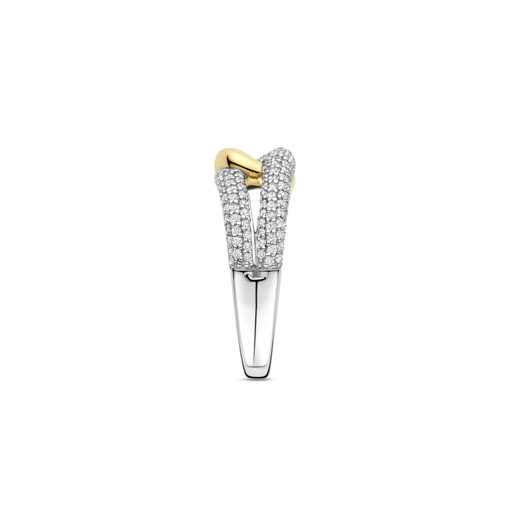 TISENTO CZ INTERLOCKING RING
