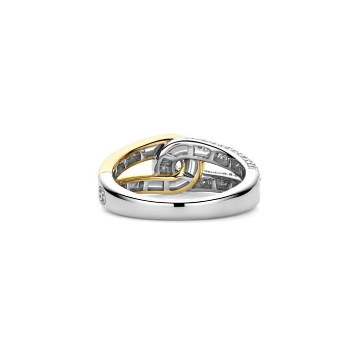 TISENTO CZ INTERLOCKING RING