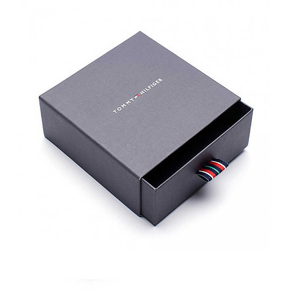 TOMMY HILFIGER HEAVY GOLD CURB STEEL BRACELET