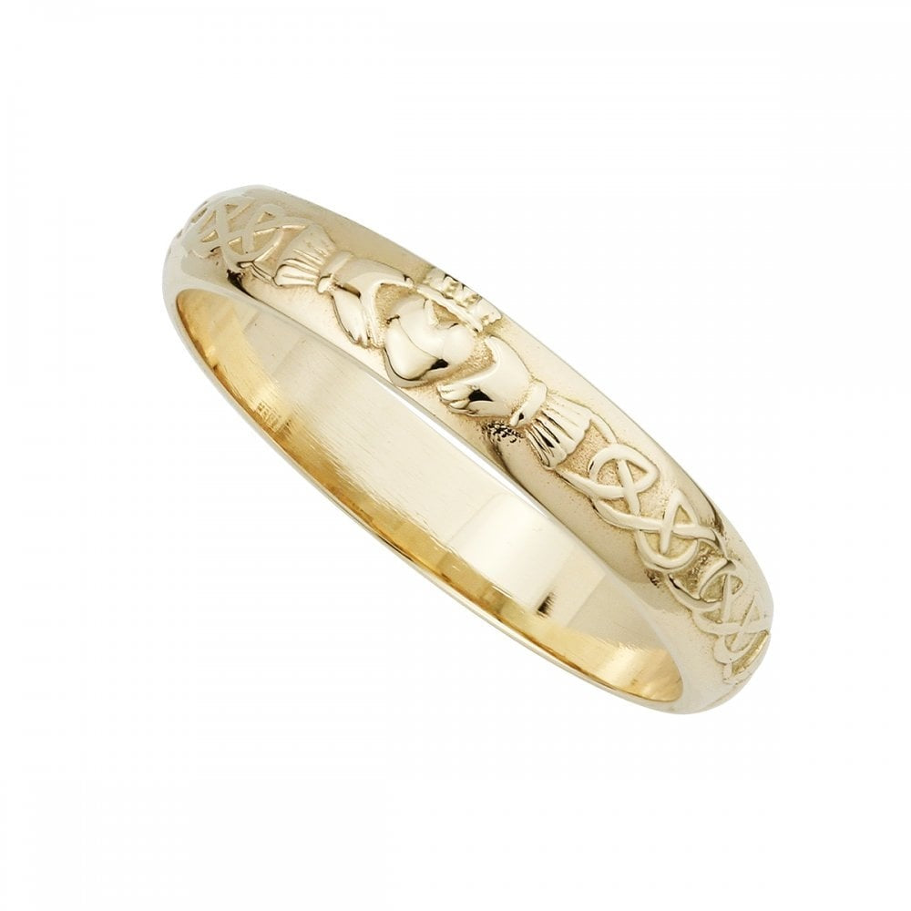 14CT CLADDAGH RING