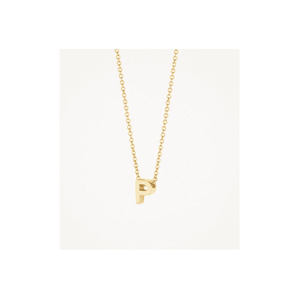 14CT P MINI INITIAL PENDANT
