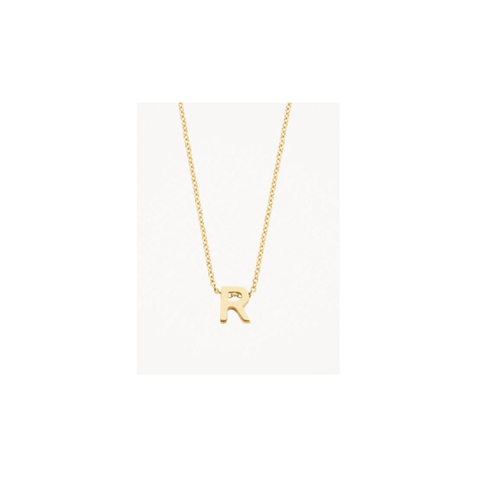 14CT R MINI INITIAL PENDANT