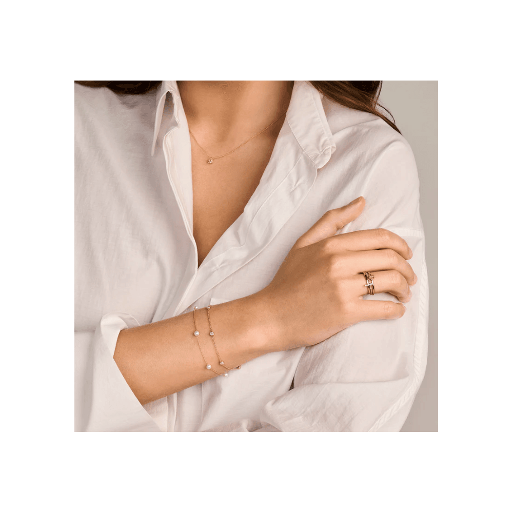 14CT YG CZ BRACELET