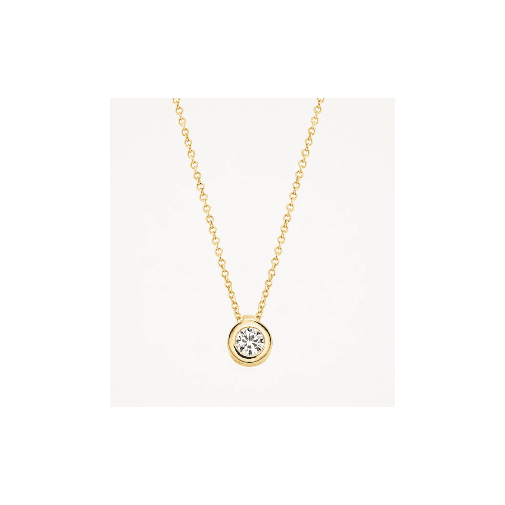 14CT YG CZ PENDANT
