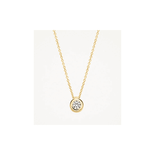 14CT YG CZ PENDANT