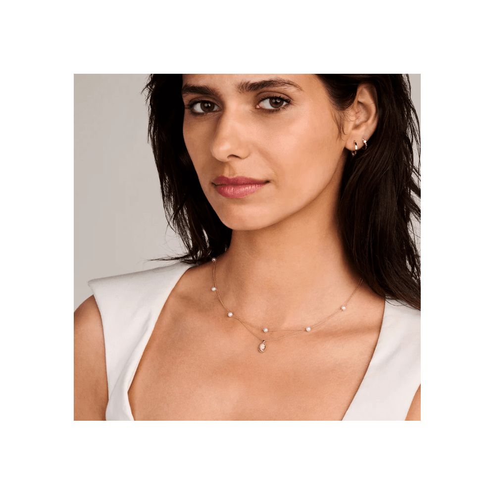 14CT YG HOOP EARRINGS