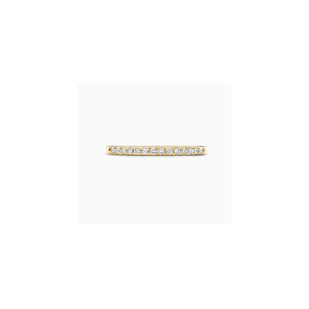 14CT YG LAB DIA 0.21CT BAND