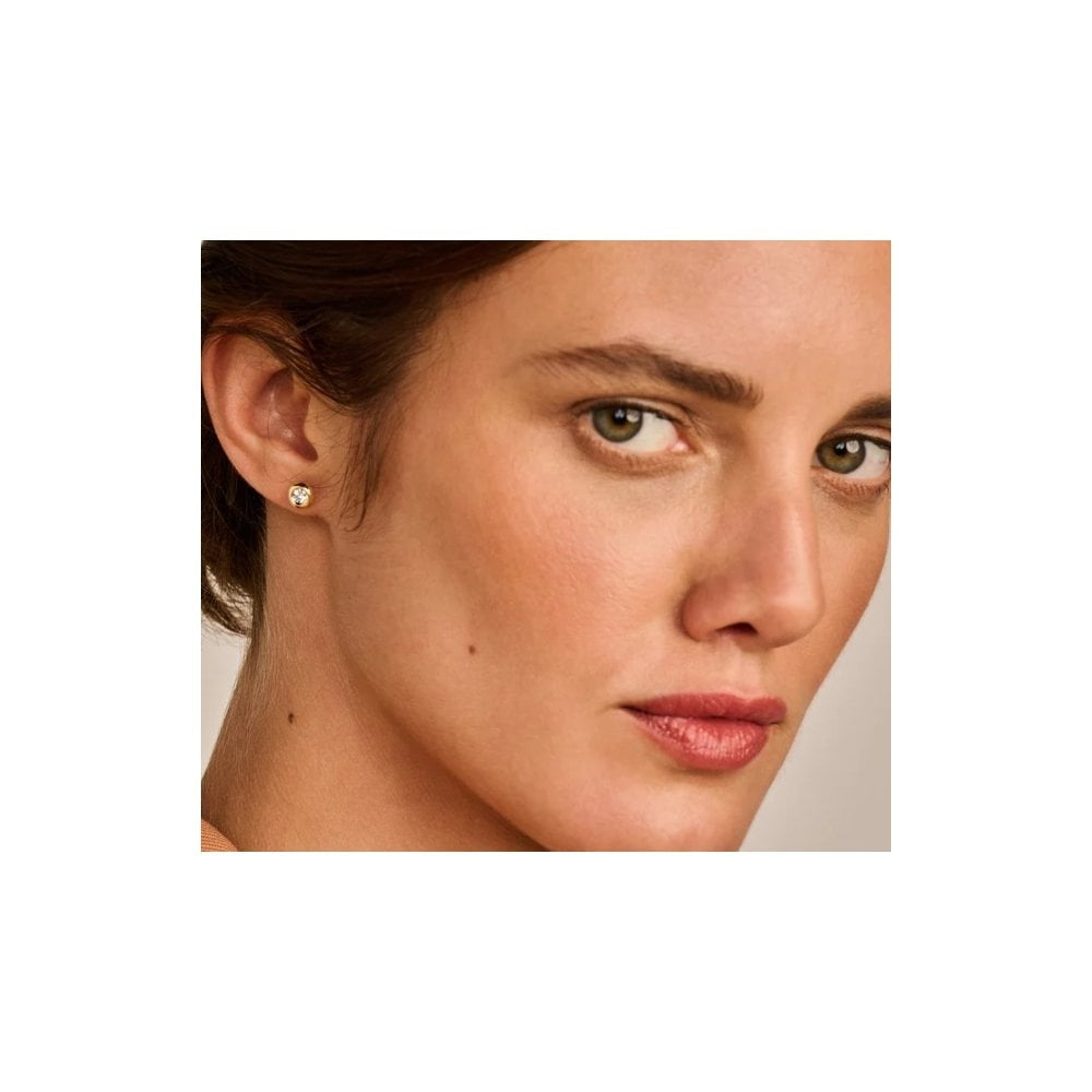 14CT YG LAB DIA 0.30CT STUD EARRINGS