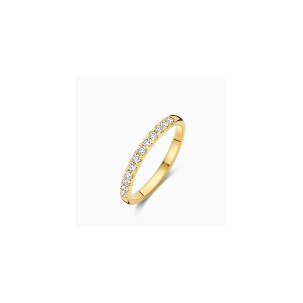 14CT YG LAB DIA 0.31CT BAND
