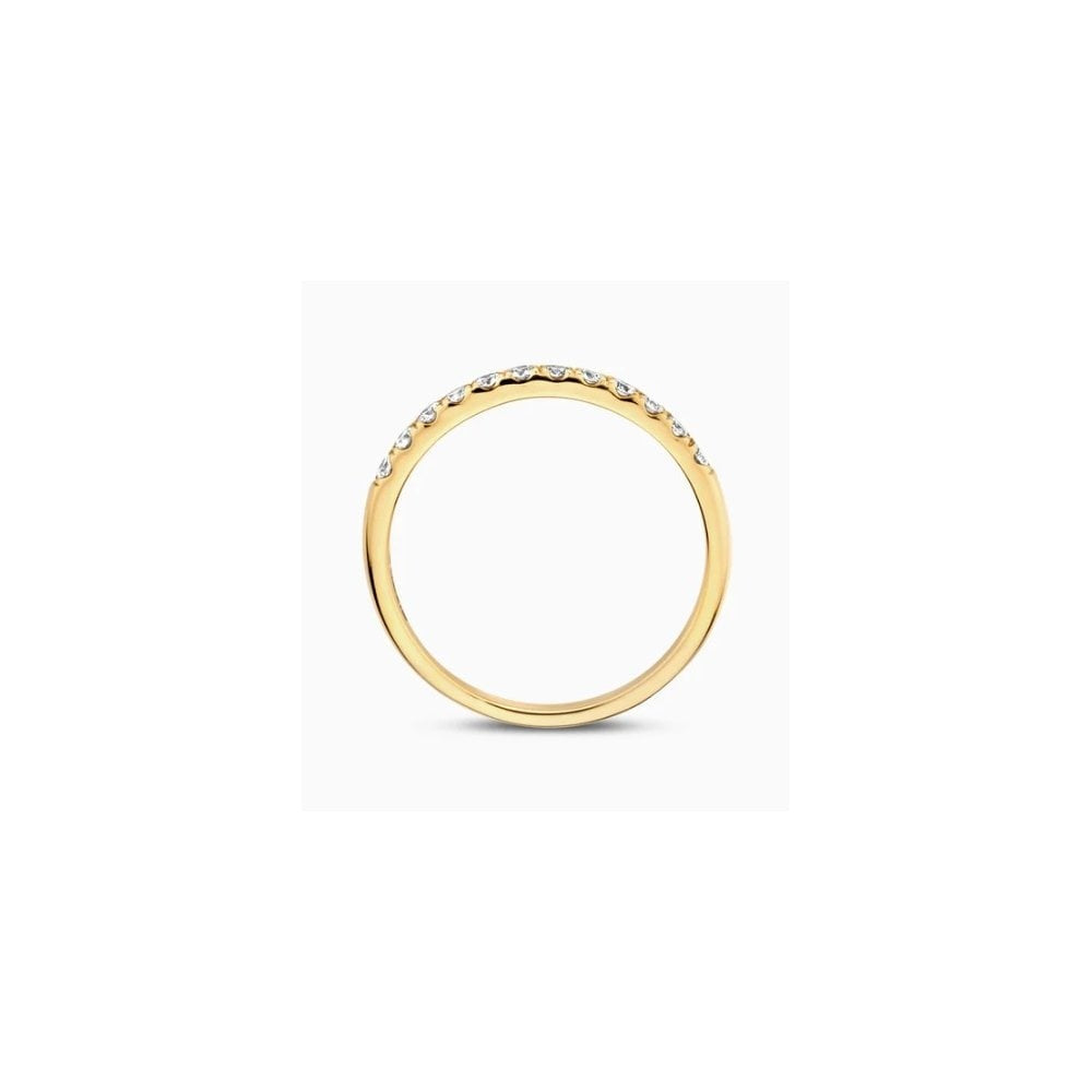 14CT YG LAB DIA 0.31CT BAND