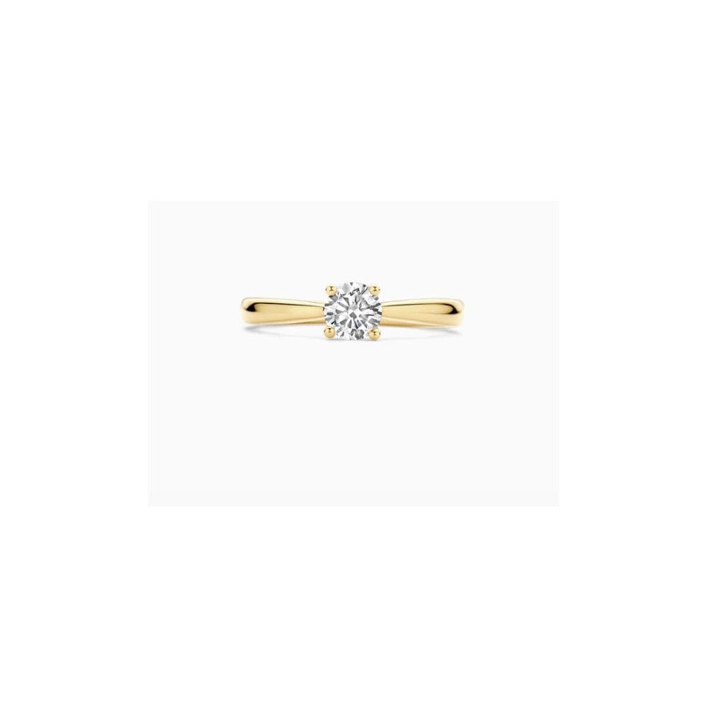 14CT YG LAB DIA 0.45CT SOLITAIRE RING