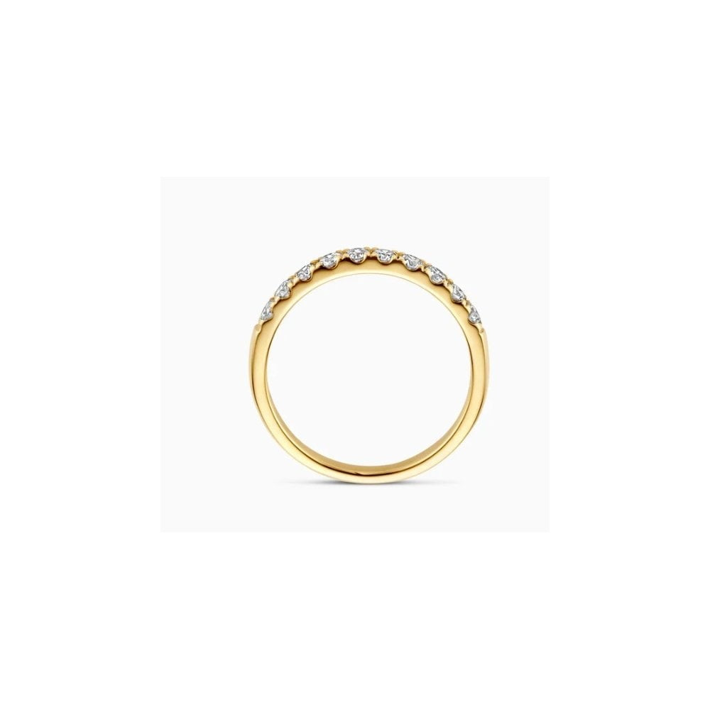 14CT YG LAB DIA 0.48CT BAND