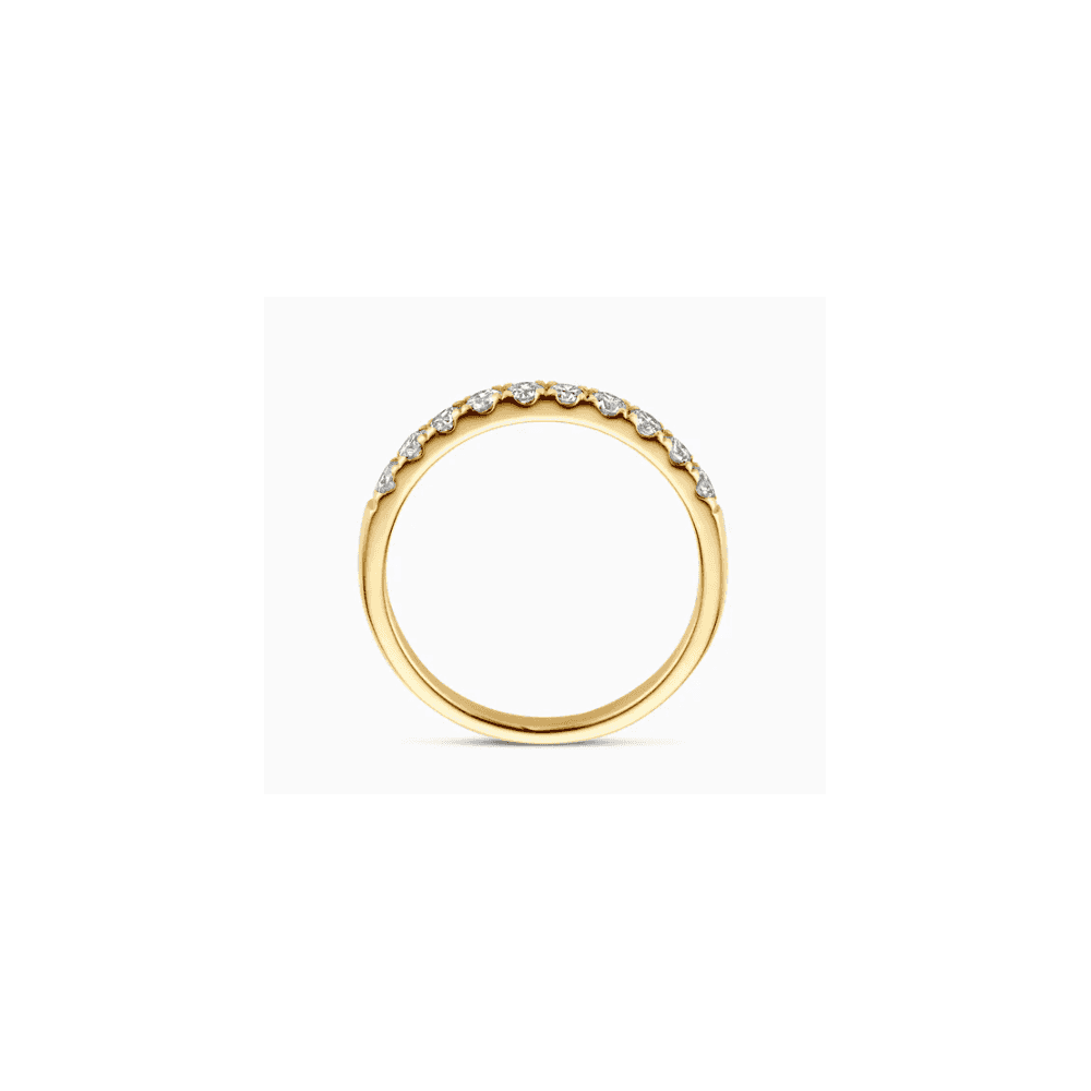 14CT YG LAB DIA 0.48CT BAND 56
